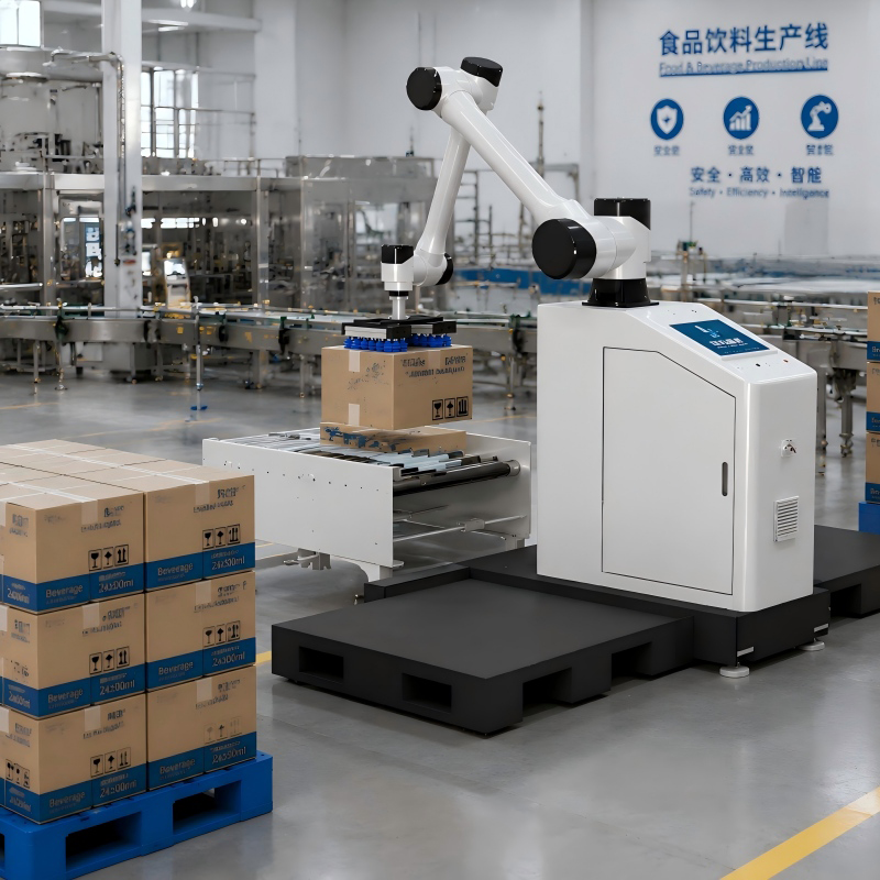 Collaborative robot palletizer