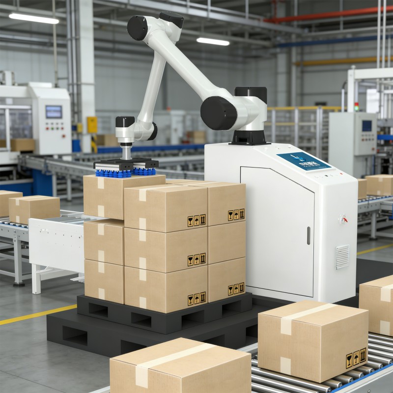 Portable Cobot Palletizer